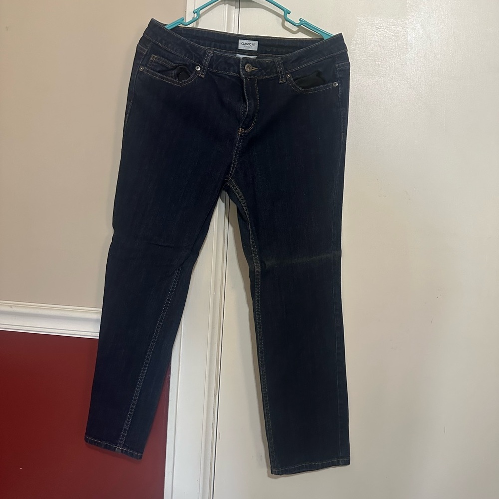 Women's Dark Blue Jeans